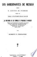 Libro de Los Gobernantes De México Desde D. Agustin De Iturbide Hasta El Gral. D. Plutarco Elias Calles