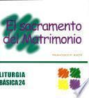 Libro de El Sacramento Del Matrimonio