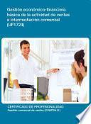 Libro de Uf1724 Gestión Económico Financiera Básica De La Actividad De Ventas E Intermediación Comercial