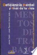 Libro de Deficiencia Mental Y Final De La Vida