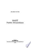 Libro de Haití, Pueblo Afroantillano