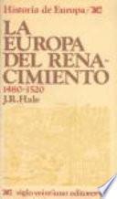 Libro de La Europa Del Renacimiento