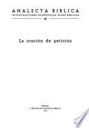 Libro de La Oración De Petición
