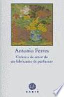 Libro de Crónica De Amor De Un Fabricante De Perfumes