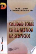 Libro de Calidad Total En La Gestión De Servicios
