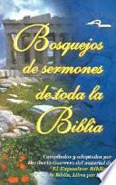 Libro de Bosquejos De Sermones De Toda La Biblia