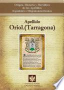 Libro de Apellido Oriol.(tarragona)