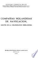 Libro de Compañías Holandesas De Navegación