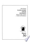 Libro de Nadie Quiere Soñar Despierto