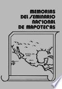 Libro de Memorias Del Seminario Nacional De Mapotecas