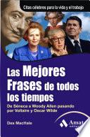 Libro de Las Mejores Frases De Todos Los Tiempos 3ed