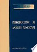 Libro de Introducción Al Análisis Funcional