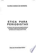 Libro de Etica Para Periodistas