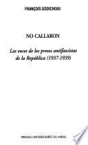 Libro de No Callaron