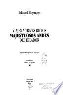Libro de Viajes A Través De Los Majestuosos Andes Del Ecuador