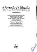 Libro de A Formação Do Educador