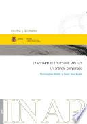 Libro de La Reforma De La Gestión Pública