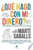 Libro de ¿qué Hago Con Mi Dinero?
