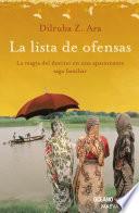 Libro de Lista De Ofensas (versión Hispanoamericana)