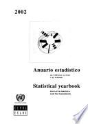 Libro de Anuario Estadístico De América Latina Y El Caribe