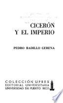 Libro de Cicerón Y El Imperio