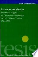 Libro de Las Voces Del Silencio