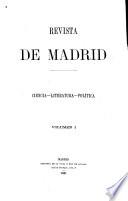 Libro de Revista De Madrid