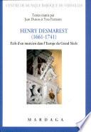 Libro de Henry Desmarest (1661 1741)