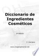 Libro de Diccionario De Ingredientes Cosméticos