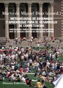 Libro de Metodologías De Enseñanza Y Aprendizaje Para El Desarrollo De Competencias