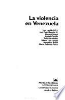 Libro de La Violencia En Venezuela