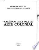 Libro de Sala De Arte Colonial