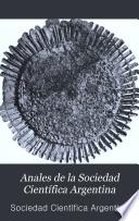 Libro de Anales De La Sociedad Científica Argentina