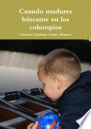 Libro de Cuando Madures Buscame En Los Columpios