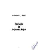 Libro de Anábasis De Alejandro Magno