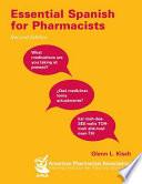 Libro de Essential Spanish For Pharmacists