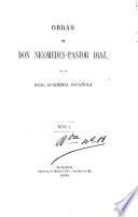 Libro de Obras De Nicomedes Pastor Diaz