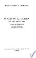 Libro de Papeles De La Guerra De Marruecos