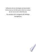 Libro de Influencia De Las Estrategias Promocionales De Las Marcas De Fabricante Sobre Las Ventas De Las Marcas De La Distribución