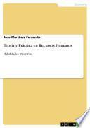 Libro de Teoría Y Práctica En Recursos Humanos