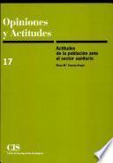 Libro de Actitudes De La Población Ante El Sector Sanitario