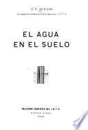 Libro de El Agua En El Suelo