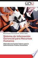 Libro de Sistema De Información Gerencial Para Recursos Humanos