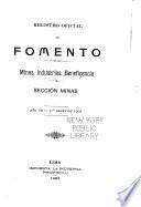 Libro de Registro Oficial De Fomento
