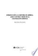 Libro de Introducción A La Historia De América