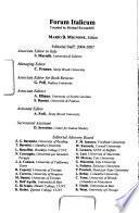Libro de Forum Italicum