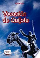 Libro de Vocación De Quijote