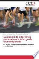 Libro de Evolución De Diferentes Parámetros A Lo Largo De Una Temporada