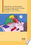 Libro de Aprender En Otra Lengua