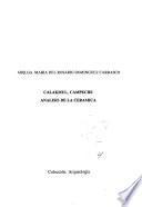 Libro de Calakmul, Campeche, Análisis De La Cerámica